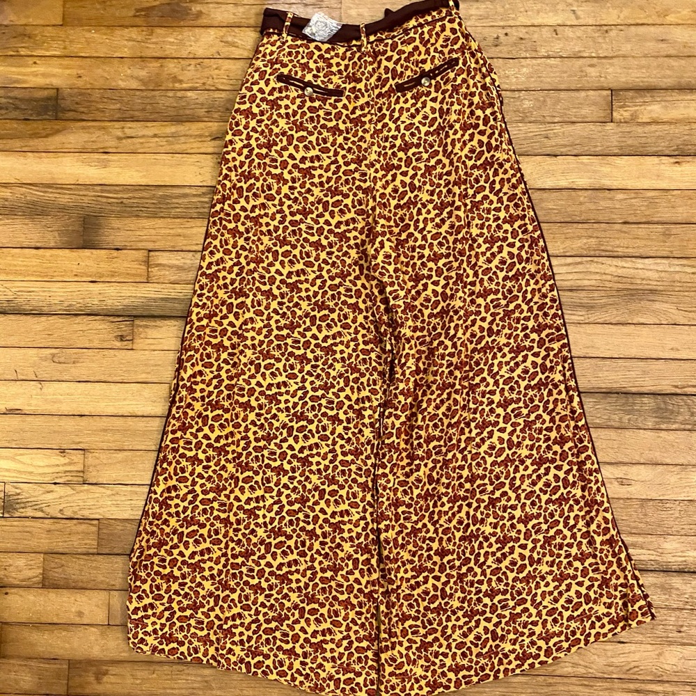 FREE PEOPLE Bennie Wide Leg Pants - Picture 9 of 12